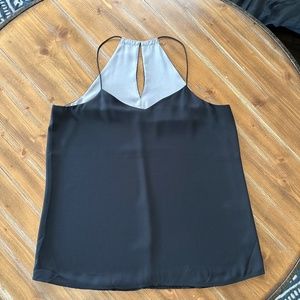 Express Reversible Black/Gray camisole top Small